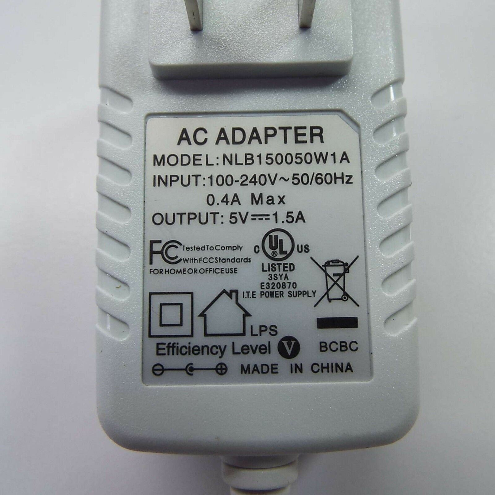 *Brand NEW* 5V 1.5A AC DC Adapter NLB150050W1A POWER SUPPLY - Click Image to Close